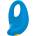 ROMP Juke Vibrating Cock Ring Blue