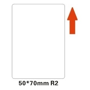 Niimbot A2A18918301, 50x70mm, 110 бр. , бели самозалепващи се етикети (A2A18918301)