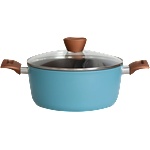 Grammy GRAMMY-BLUE-Тенджера с капак 24cm (QA-24CR-BL) (0183146)