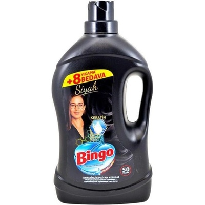 Bingo Течен перилен препарат БИНГО, Siyah Keratin, Black, 3л. , 50пр (987654678)