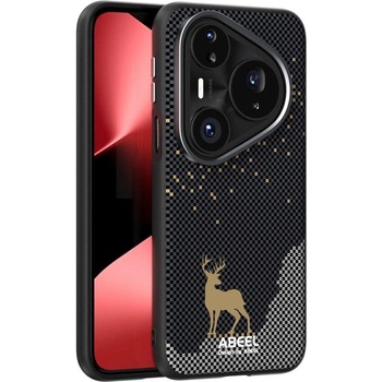 GKK Magsafe Кожен Калъф за Huawei Pura 80 Pro, Abeel Ultra-Slim Case, Черен (5966011650971)