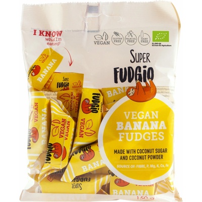 Super Fudgio Bio Veganské karamely banán 150 g