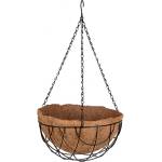 PALISAD Висяща полукръгла кашпа Palisad D30 см с кокосова вложка