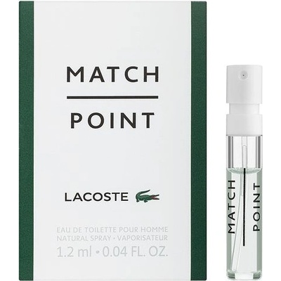 Lacoste Match Point Cologne Pour Homme Eau de Toilette Sample Spray 1.2 ml за мъже