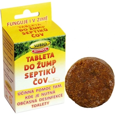 Subio Tableta do žump a septiků – Zboží Dáma