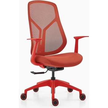 Работен офис стол Omega Red - Ергономичен комфорт за продуктивност