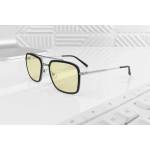 GUNNAR Компютърни очила GUNNAR Baron Silver - Amber (BAR-05001) - zettabytex