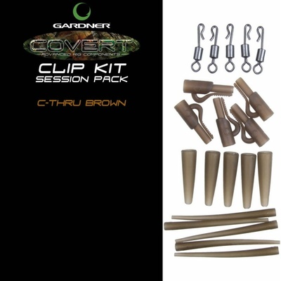 Gardner Kompletný Systém na Bočnú Záťaž Covert Clip Kit Session Pack Priehľadná zelená
