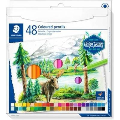 Staedtler farebné ceruzky šesťhranné 146C 48 rôznych farieb