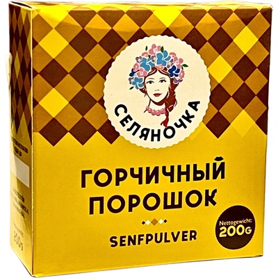 Seljanočka Hořčičný prášek 200 g – Zbozi.Blesk.cz