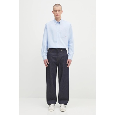 Drôle de Monsieur Памучна риза Drôle de Monsieur La Chemise Oxford (H.SH240.CO225)