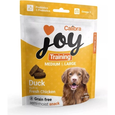 Calibra Joy Dog Training Патешко и Пиле M&L 300г