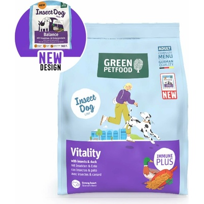 Green Petfood Vitality with Insect & Duck 7,5 kg