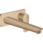 Hansgrohe Talis E - Смесител за мивка за вграждане, четкан бронз 71734140 (71734140)