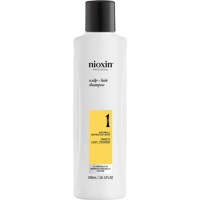 Nioxin System 1 šampon proti vypadávání vlasů 300 ml