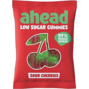 ahead Sour Cherries Low Sugar Gummies - 50 г