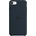Apple Silicone Case - оригинален силиконов кейс за iPhone SE (2022), iPhone SE (2020), iPhone 8, iPhone 7 (тъмносин)