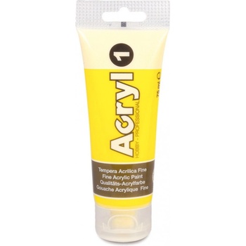 Акрилна боя PRIMO Fine Acrylic Paint, 75 ml, Primary Yellow