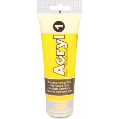 Акрилна боя PRIMO Fine Acrylic Paint, 75 ml, Primary Yellow