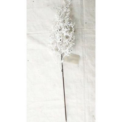 MAKRO Vetvička vianočná biela