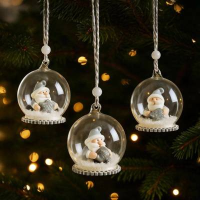 PM Euro Trading Dekorace na stromek Santa