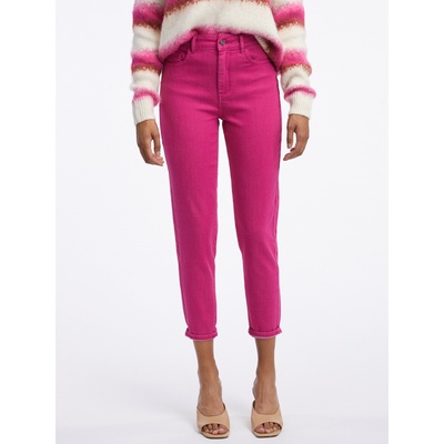 Orsay Тъмнорозови дамски къси mom fit дънки ORSAY Orsay | Rozov | ЖЕНИ | 24-25/32