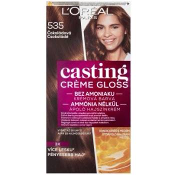 L'Oréal Casting Creme Gloss боя за коса всички типове коси боядисана коса 48 ml нюанс 535 Chocolate за жени