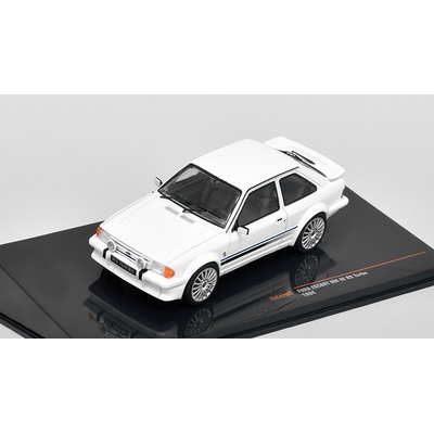 IXO Ford Escort MK III RS Turbo 1984 Bílá 1:43