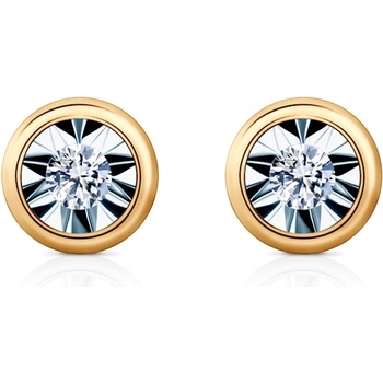 SAVICKI обеци: злато. диаманти