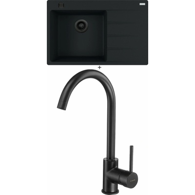 Set Franke CNG 611-78 TL/2 + Deante MILIN B62M