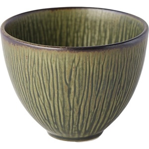 Made in Japan Чаша sencha ridged 150 мл, зелена, керамика, mij (mijc2661)