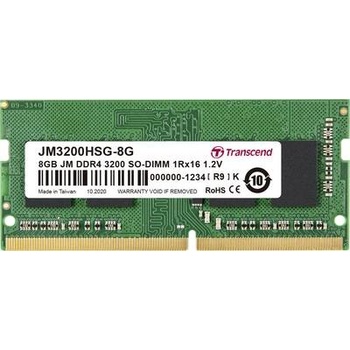Transcend JetRam DDR4 8GB 3200MHz CL22 JM3200HSG-8G