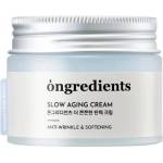Ongredients Крем за лице против бръчки Slow Aging, 50 ml