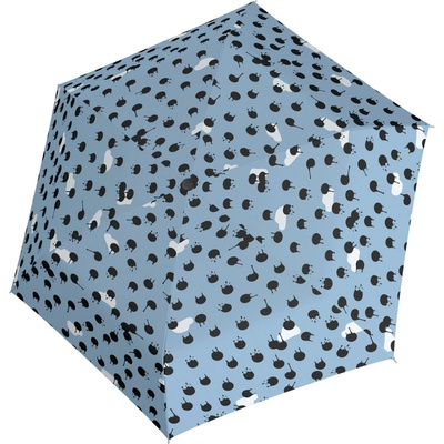 Knirps Knirps U.200 Duomatic rainyday ice - elegantný dámsky plne automatický dáždnik