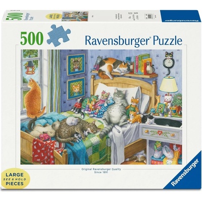 Ravensburger 500 větších dielov Kočičí šlofík