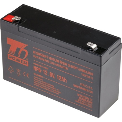 T6 Power NP6-12 6V 12Ah