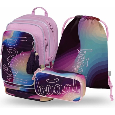 Baagl Cubic Lyra 3dílný set (batoh 29 l penál sáček)
