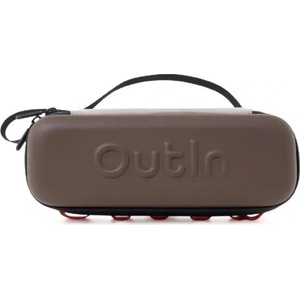 Outin Предпазен калъф Outin EVA, Съвместим с Outin Nano/Mino/Fino, Отделение за капсули, Устойчив на влага и удари, Кафяв (Outin EVA case brown)
