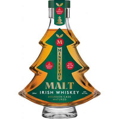 Mistletoe Malt Irish Whiskey Vánoční stromek 40% 0,2 l (holá láhev)