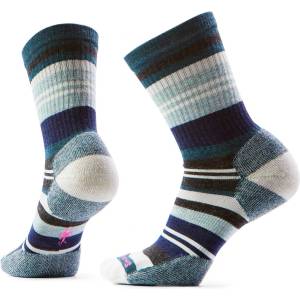 Smartwool Дамски спортни чорапи Smartwool Women's Everyday Saturnsphere Crew Sports socks - Twilight Blue - размер 34-37 (EU) (207-1274-0211)