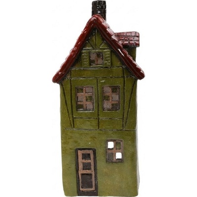 DOMČEK ZEL/ČER NA SVIEČKU MGO 21*16,5*45,1CM