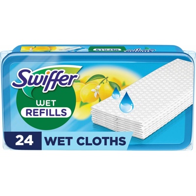 Swiffer Vlhčené utierky na podlahu Citrus Fresh 24 ks
