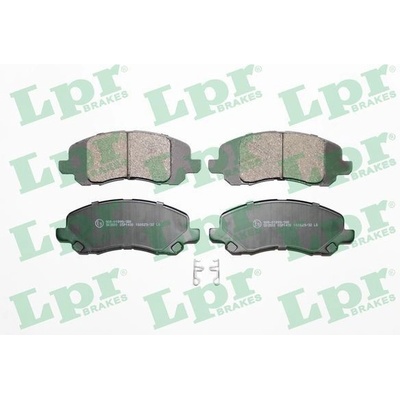 Sada brzdových platničiek kotúčovej brzdy LPR 05P1430