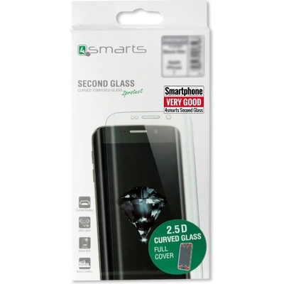 4smarts Извит Стъклен Протектор за Samsung A5 2017, 4Smarts 3D Glass, Златист, Прозрачен (4S493195)