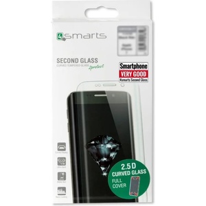 4smarts Извит Стъклен Протектор за Samsung A5 2017, 4Smarts 3D Glass, Златист, Прозрачен (4S493195)