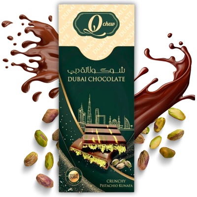 QChew Dubajská čokoláda 160 g – Zboží Dáma