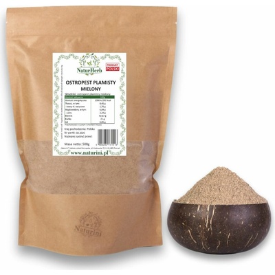 Naturini Ostropestřec mariánský mletý 1 kg