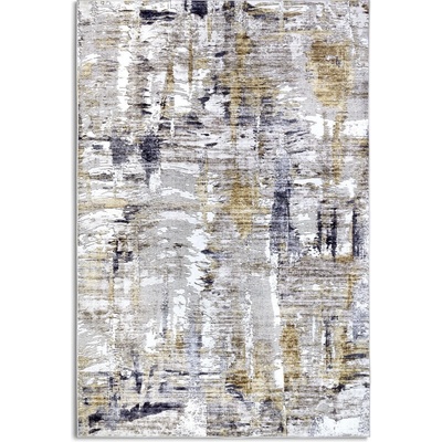 Elle Decoration Malard Anthracite Gold Svetlosivý