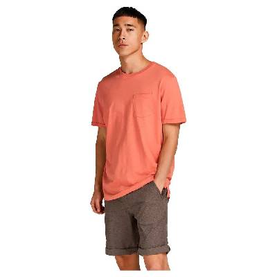 Тениска Jack & jones Blatropic Solid SN short sleeve T-shirt - Green (Apricot Brandy)