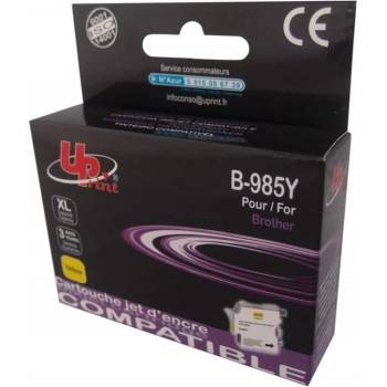 Image 1 of Uprint Касета за Brother DCP J125/J140/J315W/J515W; MFC J220/J265W/J410/J415W - Yellow - LC985 - Uprint - неоригинален - Заб. : 600 копия